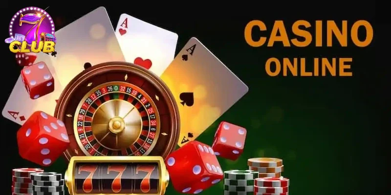 Giao diện casino hiện đại của 7CLUB