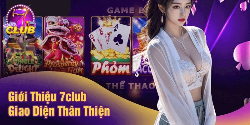 Giao diện thân thiện của TÁC GIẢ 7CLUB