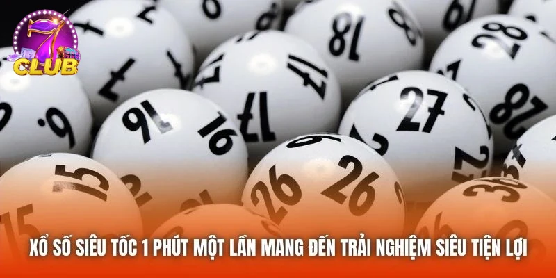 Bảng khuyến mãi độc quyền dành cho thành viên XỔ SỐ 1 PHÚT mới